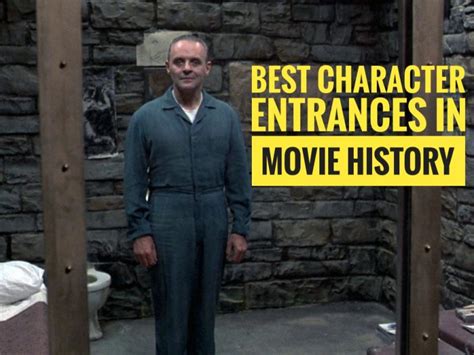 15 Best Movie Entrances Of All Time The Cinemaholic