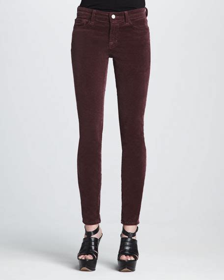 J Brand Jeans Lavish Skinny Corduroy Pants