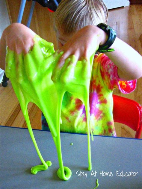 Exploring Slime In Preschool Playing With Slime Enrichment Exploring Preschool Education