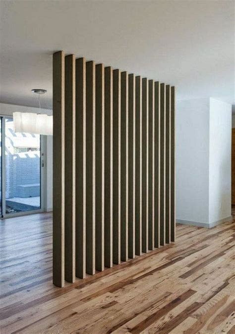 36 Easy And Simple Wood Partition Ideas As Room Divider Design Für