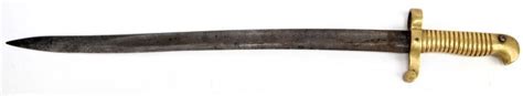 Civil War 1861 Sword Bayonet Whitney Rifle
