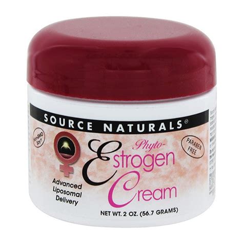 Phyto Estrogen Cream Phytoestrogen Cream Liposome 2 Oz Source