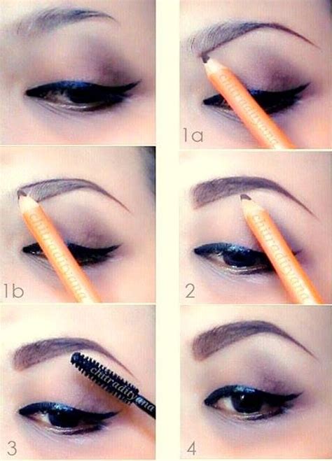 My next option was to use my mascara as a brow tint. Tutorial How To Shape Your Eyebrows with only an Eyebrow ...