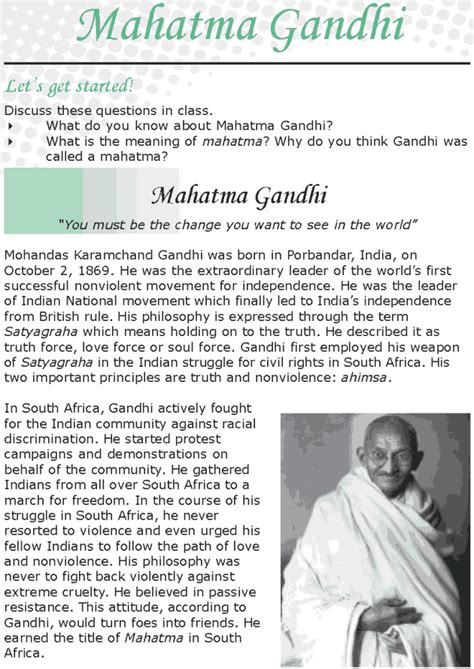 🎉 Essay Gandhi English Essay On My Favourite Leader Mahatma Gandhi