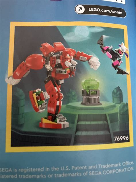 Heres Our First Look At The Knuckles And Rouge Lego Set Sonic City