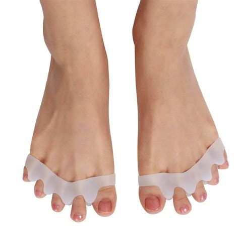 White Silicone Gel Toe Separator At Rs 55piece In Surat Id 2849522351155