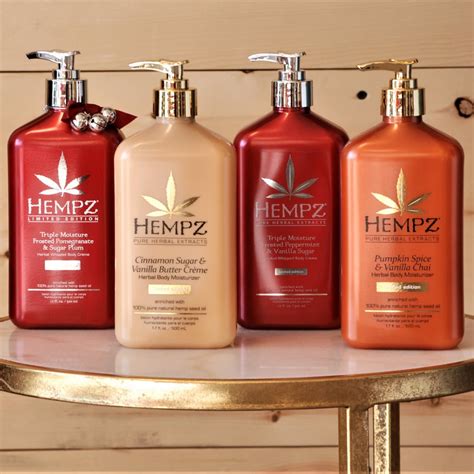 Holiday Collection Hempz Lotion Limited Edition Hempz Lotion Skin Care Secrets Bath And