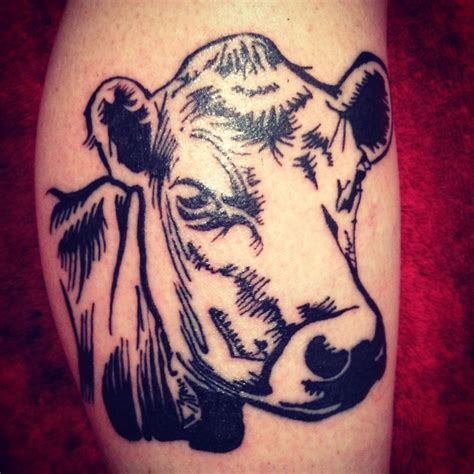 Cow Tattoo Tattoos Pinterest