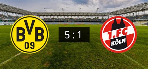 Fortan zogen die gäste ein powerplay auf, köln kam kaum strukturiert aus der eigenen hälfte und auch nicht in die zweikämpfe. 1. FC Köln verliert auswärts gegen BVB | fussball-news.de