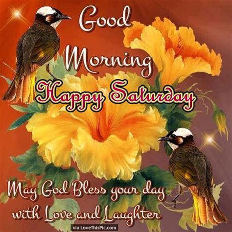 Good Morning Happy Saturday May God Bless Your Day