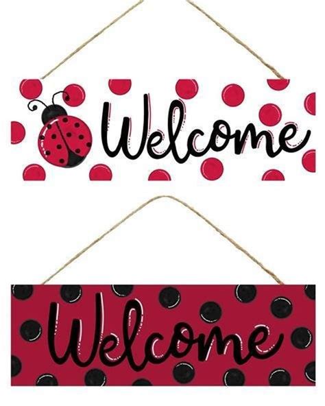 Welcome Ladybug Ladybug Theme Ladybug Welcome Sign