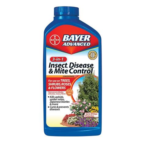 Bayer Advanced 32 Oz Concentrate 3 In 1 Insect Disease And Mite
