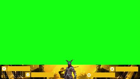 Free Animated Gaming Overlay Rgb Green Screen Overlay Youtube Otosection