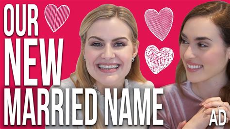 Revealing Our Married Name Youtube
