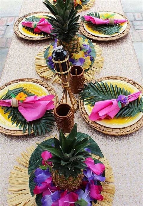 Festa luau o que servir como organizar e decoração Luau theme party Hawaiian party