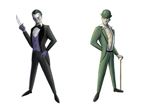 Artstation Joker And The Riddler