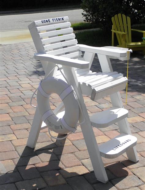 See more ideas about lifeguard chair, woodworking plans free, wooden playhouse. DecoratIve Lifeguard Chairs by BeachWood Designs (With ...