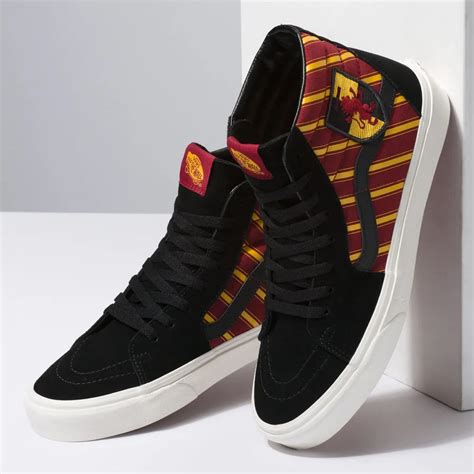 Tênis Hp Sk8 Hi Grifinória Vans Lojavans Harry Potter Shoes Harry