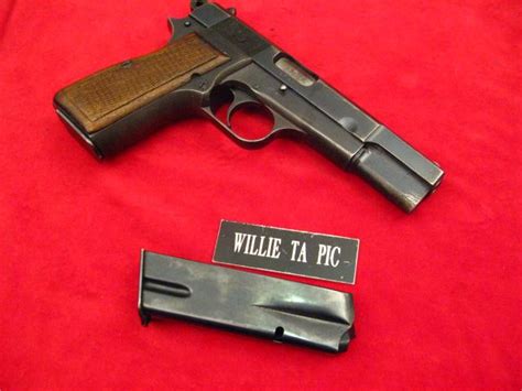 Fn Browning Nazi High Power Bring Back Wcapture Papers Non Import