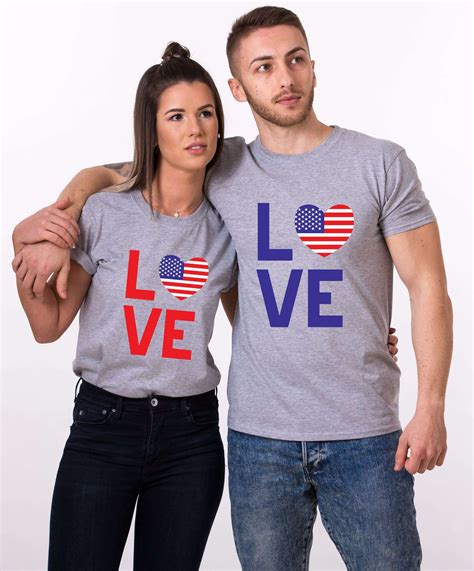 4th Of July Matching Shirts Couple Shirts Love Shirts Couple Shirts