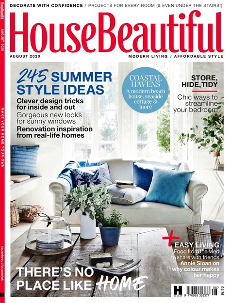 House Beautiful Magazine Aug 2020 Back Issue