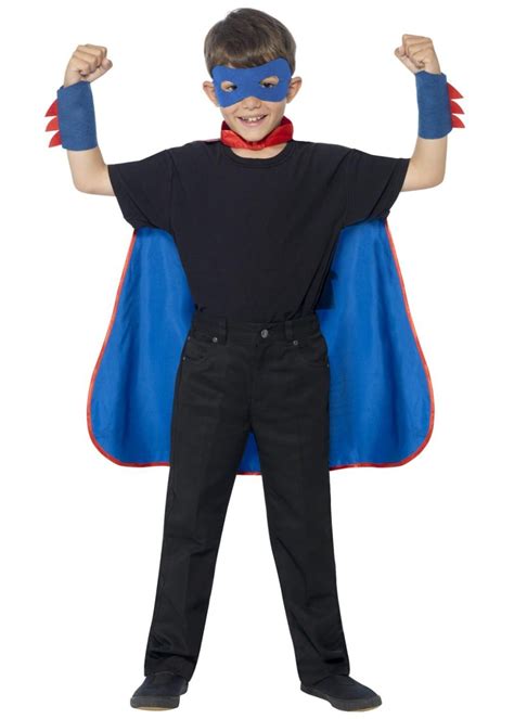 Instant Superhero Boys Costume Kit Superhero Costumes