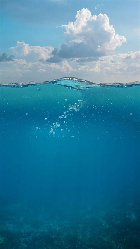 Iphone Wallpaper Blue Sky Water Sea Ocean Aqua Ocean