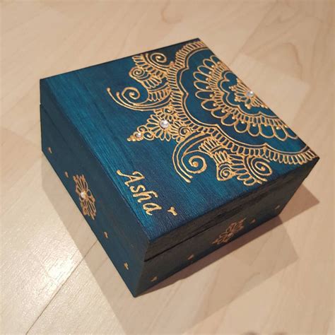 Personalised Jewellery Box Wedding Gift Eid Eidmubarak Giftideas