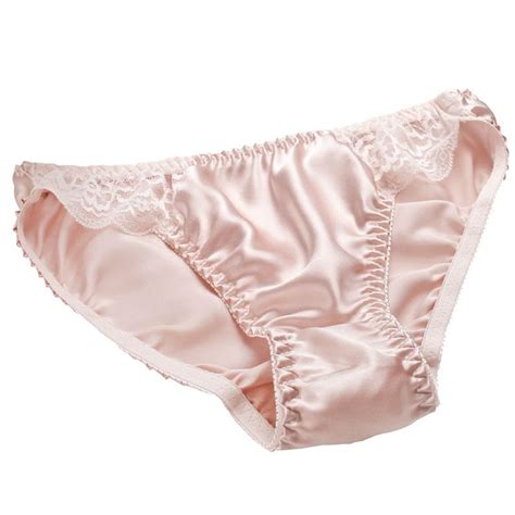 2021 Women Pure Silk Sexy Panties 100 Silk Briefs For Lady Underwear With Lace High Quality