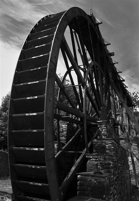 Waterwheel The Large Waterwheel At Morwellham Quay Devon Flickr