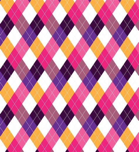 Pink And Purple Argyle Pattern ~ Graphic Patterns ~ Creative Market