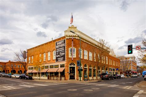 Downtown Flagstaff Cityscape Editorial Photography Image Of Beauty