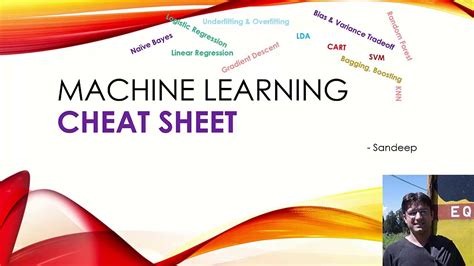 Machine Learning Cheat Sheet Video For Quick Reference All In One