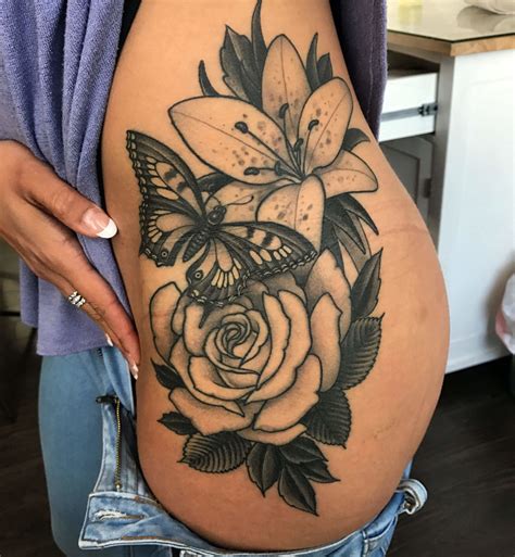 Tattoos in the form of a rose always look amazing 70+ Beautiful Rose Tattoos Design Ideas with Meanings