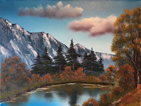 Bob Ross Autumn Paintings