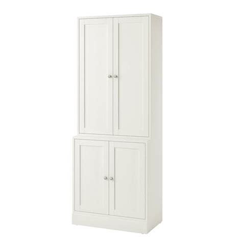 Hemnes Storage Combination W Doorsdrawers White Stain 106 14x77 12