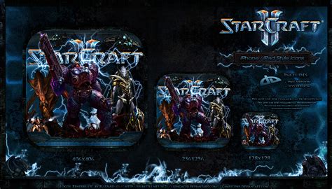 Starcraft 2 Ipad Style Icons By Crussong On Deviantart