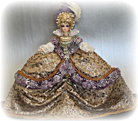 Ooak Dressed Repaint Barbie Marie Antoinette Doll Queen Of France Royal