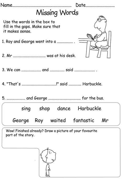 These might also be utilized to inspire the adults as well. Free Printable Literacy Worksheets | Activity Shelter