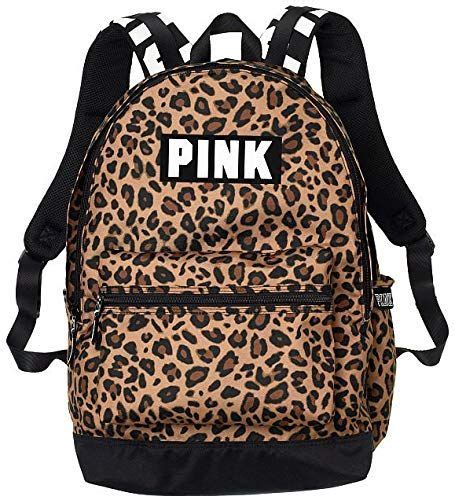 Great For Victorias Secret Pink Campus Backpack Leopard Print