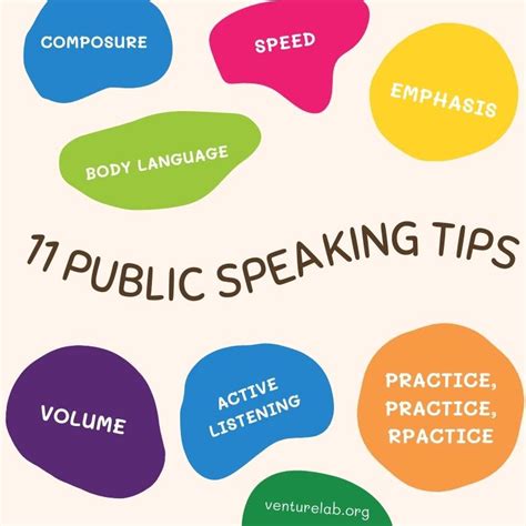 11 Public Speaking Tips For Youth And Adults Venturelab