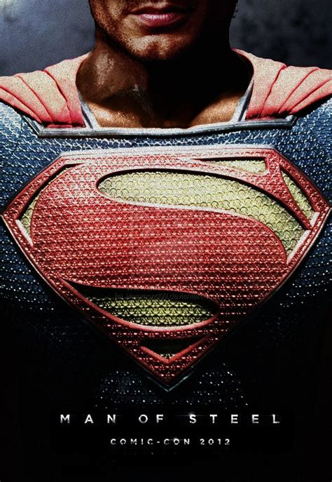 The Man Of Steel Character Is Wearing A Superman Costume