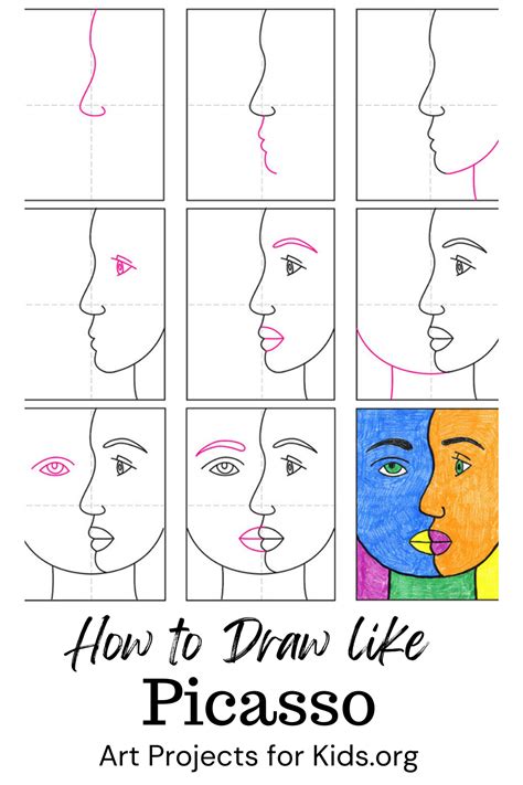 Learn How To Draw Like Picasso With An Easy Step By Step Tutorial Free