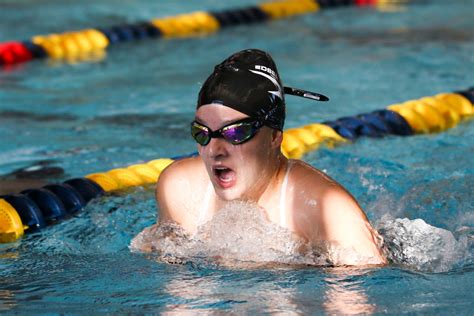 Trenton Girls Swim Opens New Pool With Win Over Edsel Ford W Photo