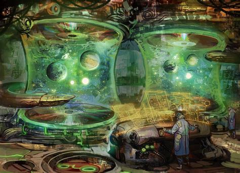 Teleporter Space Fantasy Fantasy Concept Art Sci Fi Fantasy Fiction