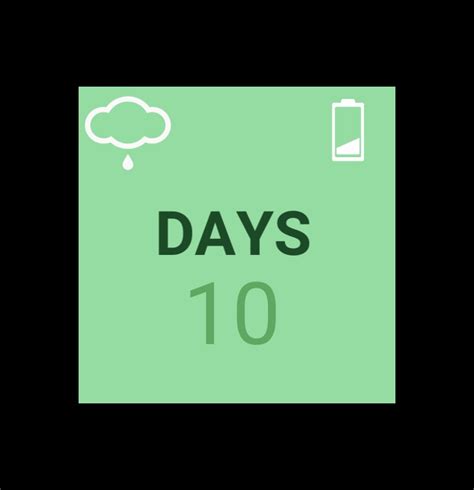 Weather Battery Countdown Widgetopia Homescreen Widgets For Iphone