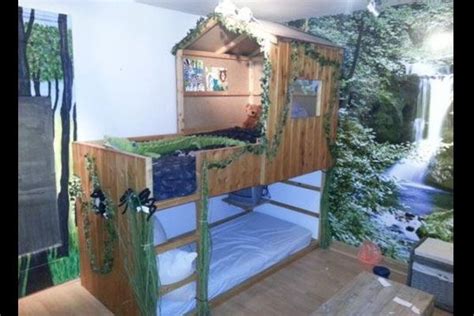 Kostenlose lieferung an den aufstellort sowie kostenlose rückgabe für qualifizierte artikel. Baumhaus Bett Tree House Bed Ikea Bed Kura Bed Ikea Kura Bed