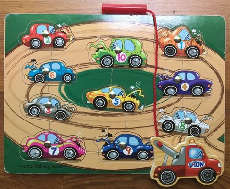 Sale Melissa And Doug Magnetic Puzzle Tow Truck Game Theme