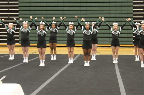 Lady Dragons Competitive Cheer Squad Takes 2nd Place In District