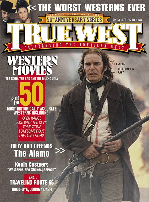 True West Magazine Novdec 2003 Western Movies True West Magazine